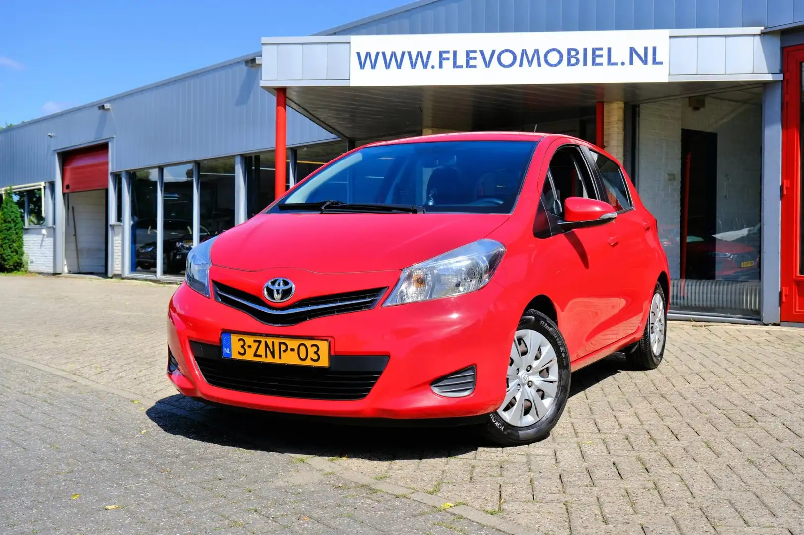 Toyota Yaris 1.0 VVT-i Aspiration 5-drs Airco|Cam Rood - 1