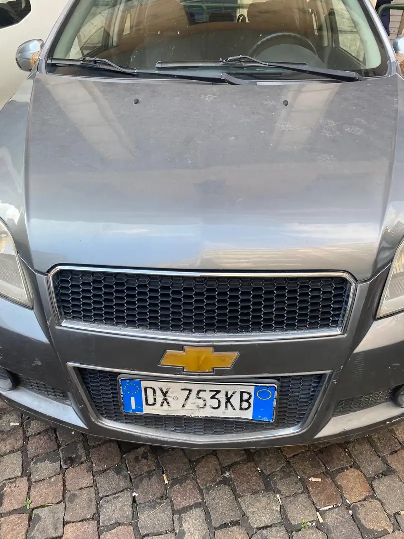Chevrolet Aveo Aveo 2008 5p 1.2 LT ecologic Gpl Grigio - 2
