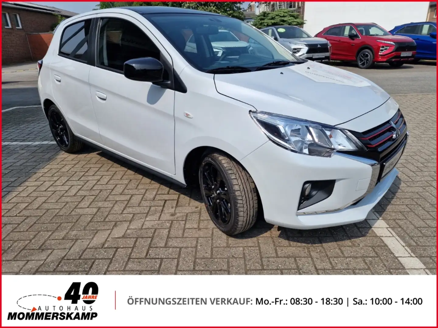 Mitsubishi Space Star Select+ Black 1.2+VORRÄTIG+Sitzhzg+Carplay+Kamera+ Weiß - 2