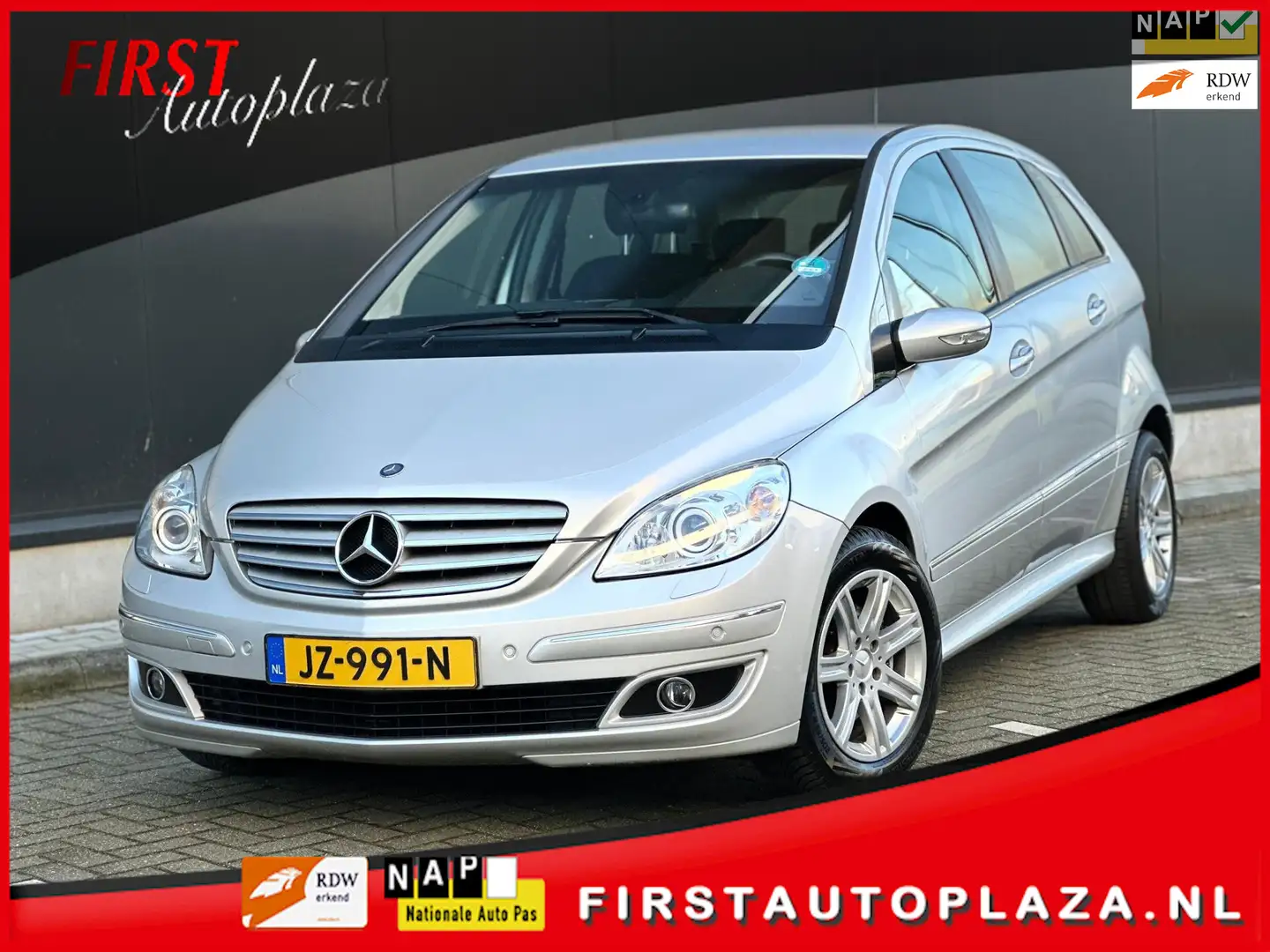 Mercedes-Benz B 200 B200 AUTOMAAT AIRCO/CRUISE/PDC/STOELVERW. | NETTE Gris - 1
