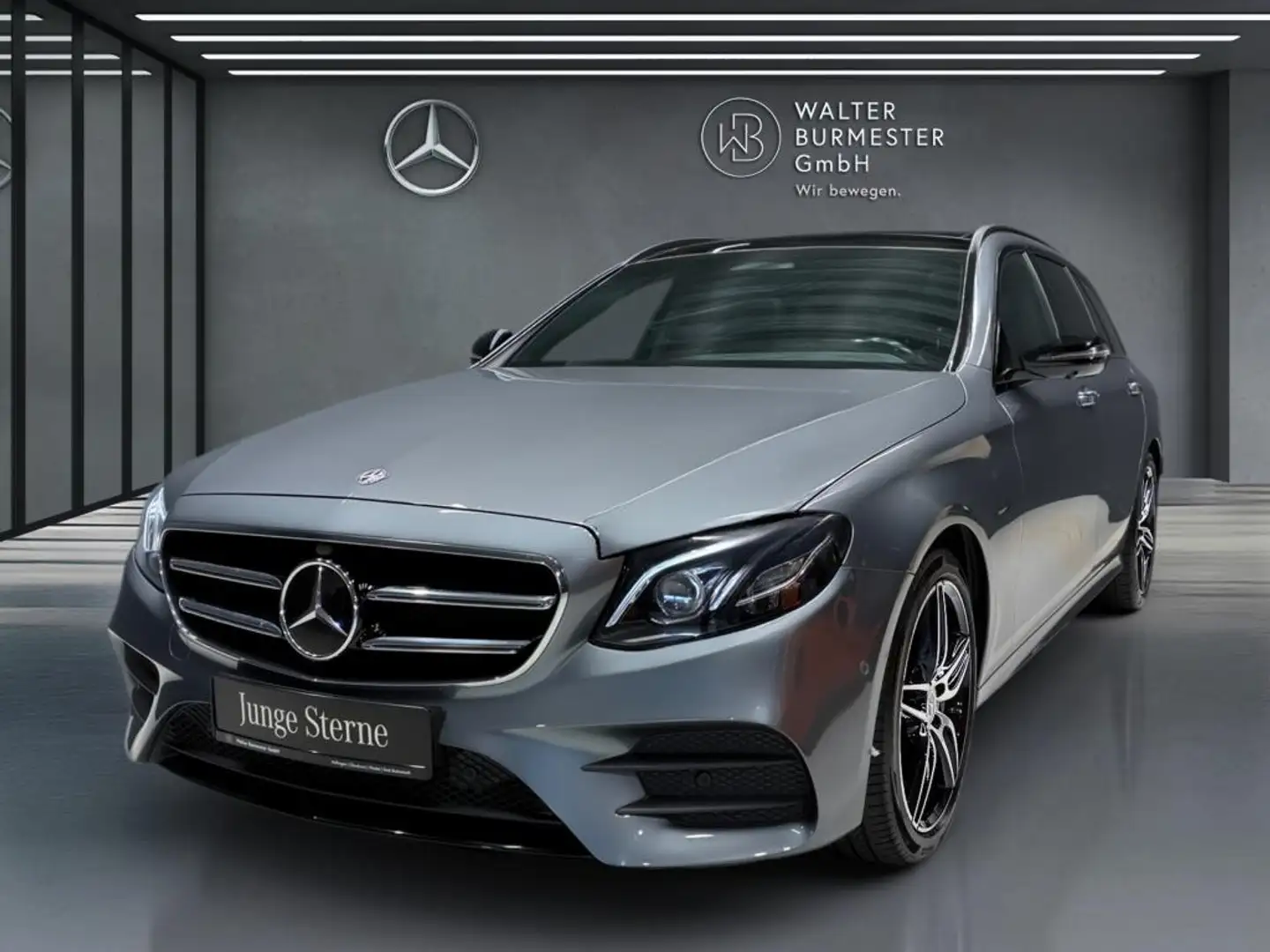 Mercedes-Benz E 350 d T +AMG+PANO+Night+KAMERA+Ambiente+COMAND Grijs - 2