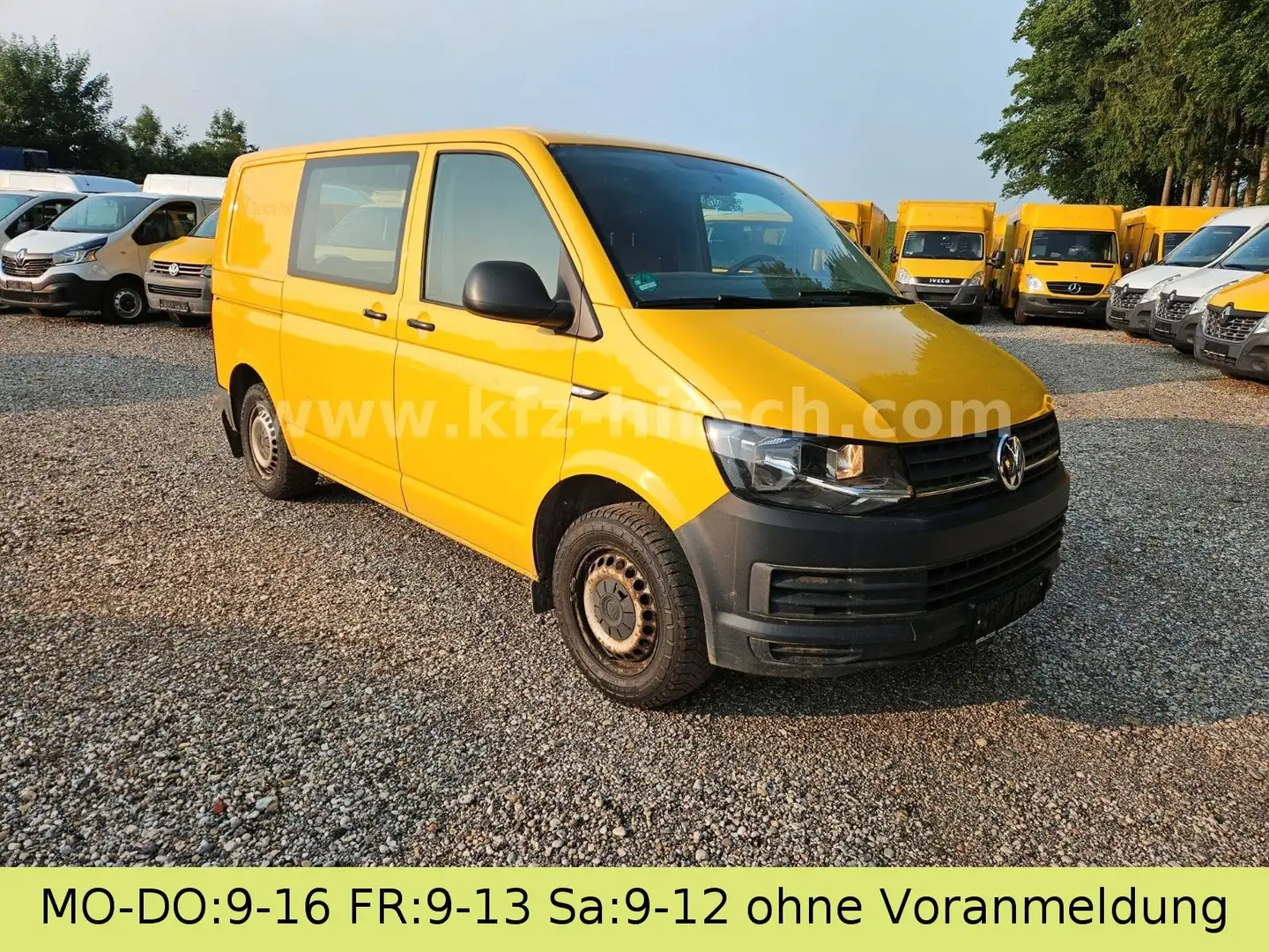 Volkswagen T6 Transporter 2.0TDI 2xSchiebetüre Werkstattgf. Gelb - 1