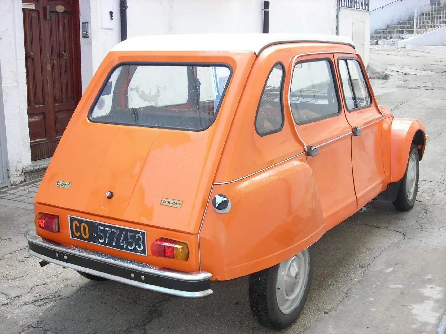 Citroen Dyane Portocaliu - 2