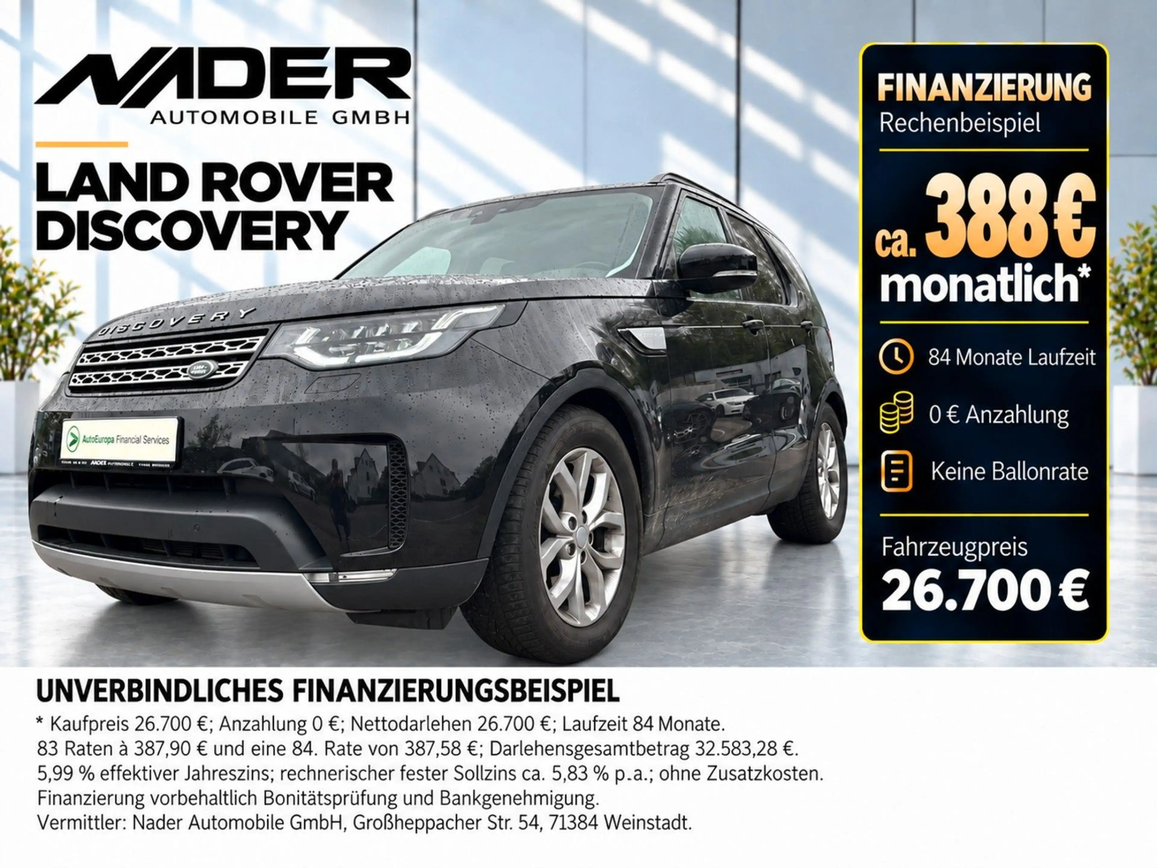 Land Rover Discovery HSE | 7-Sitzer | ACC | Pano | Leder