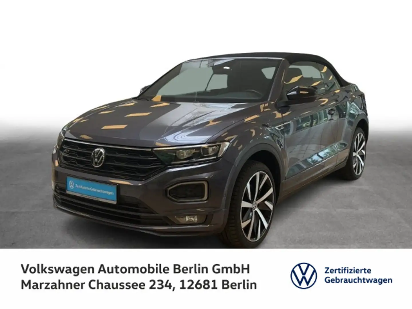 Volkswagen T-Roc 1.5 TSI DSG R-Line Navi LED SHZ Grau - 1
