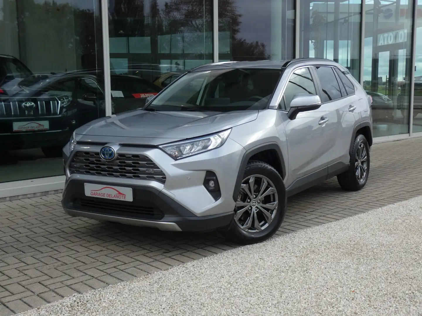 Toyota RAV 4 HYBRID Dynamic Plus +Trekhaak Dodehoek Carplay Argent - 2