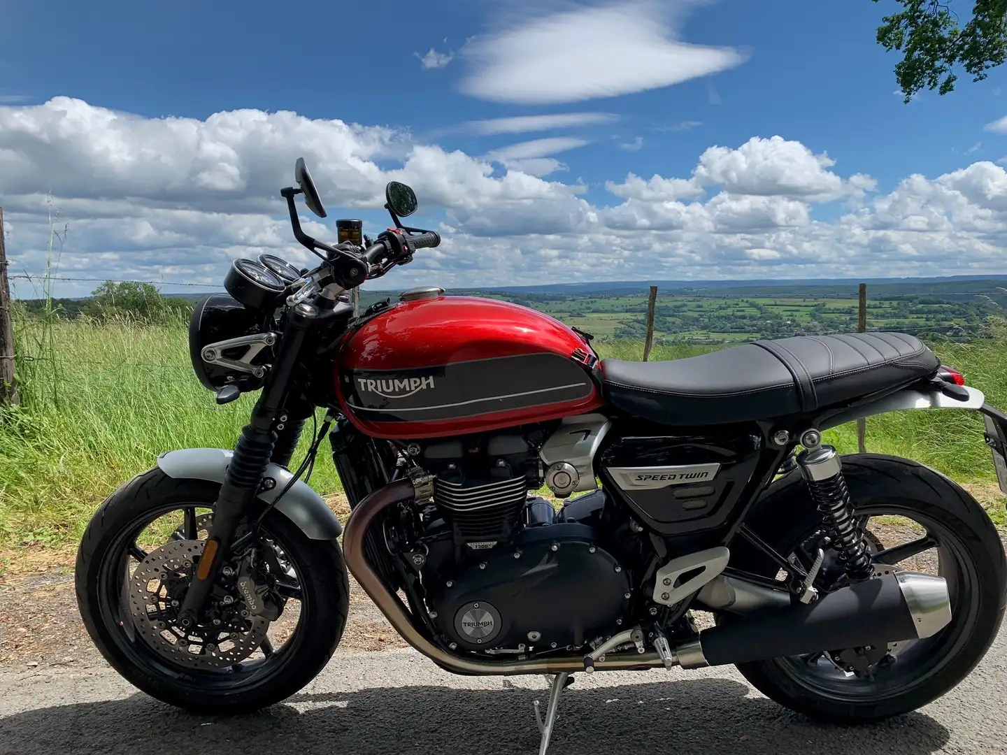 Triumph Speed Twin Red - 1