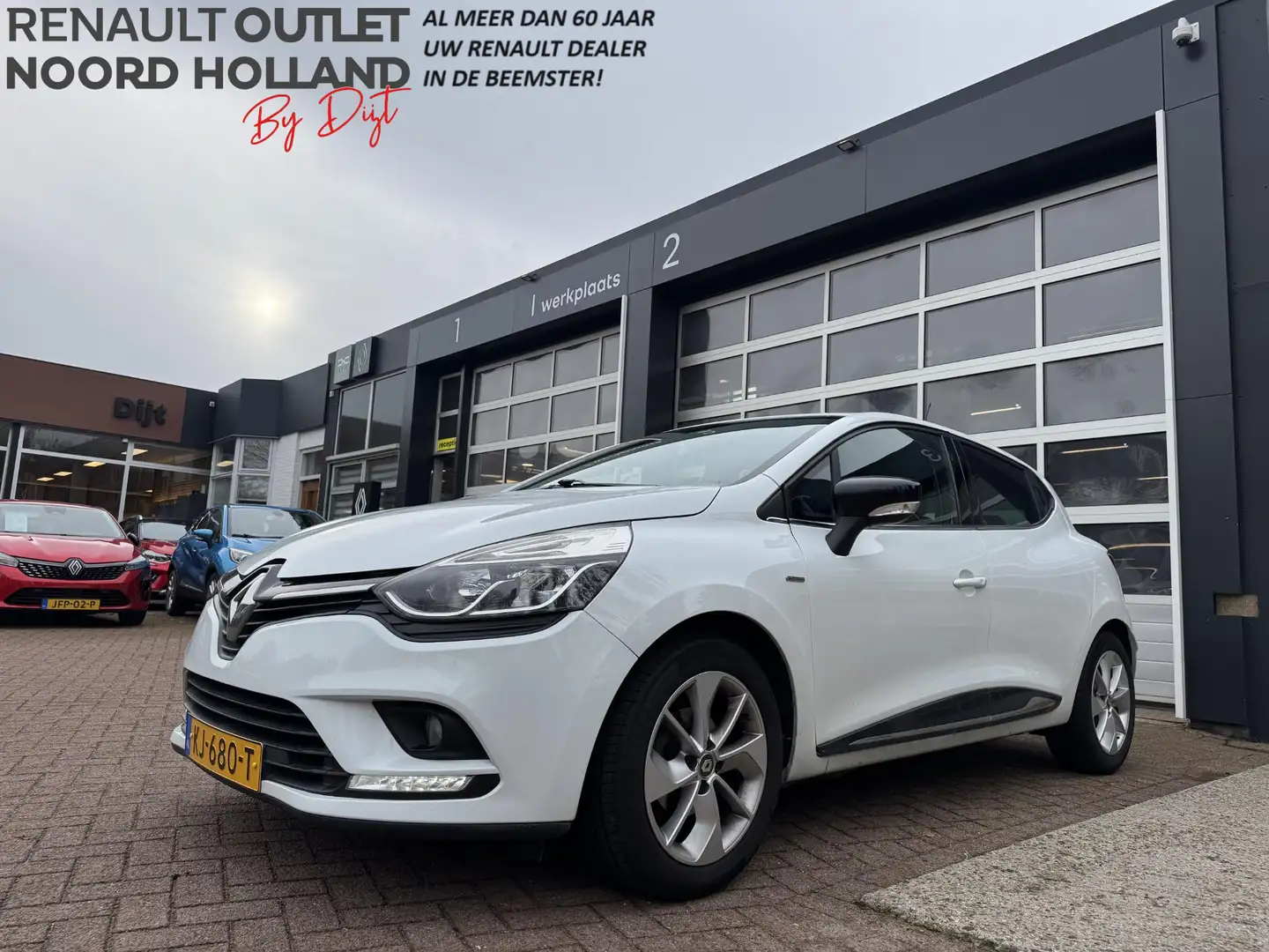 Renault Clio 0.9 TCe 90pk Limited DEALERONDERHOUDEN!! Blanco - 1