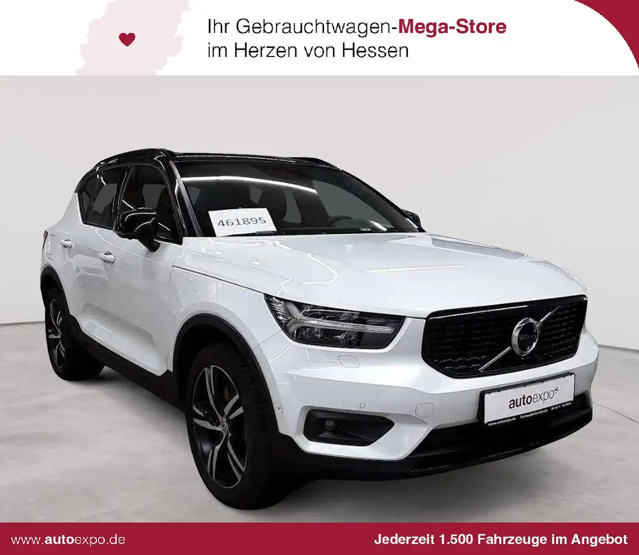 Volvo XC40 XC40 T5 Recharge DKG RDesign StandHzg Blanc - 1