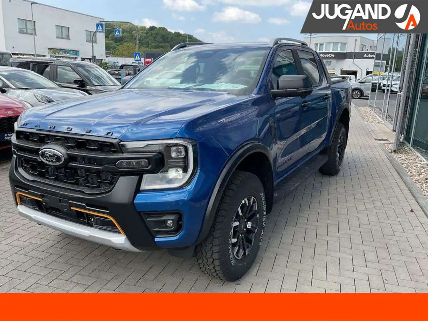 Ford Ranger 2.0 205 WILDTRAK X PACK X RIDE Bleu - 1