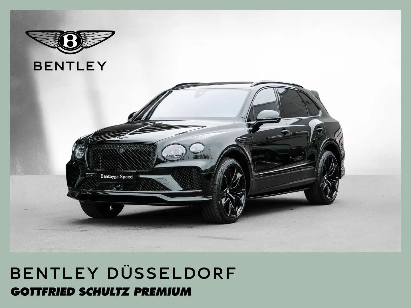 Bentley Bentayga Speed // BENTLEY DÜSSELDORF Grün - 1