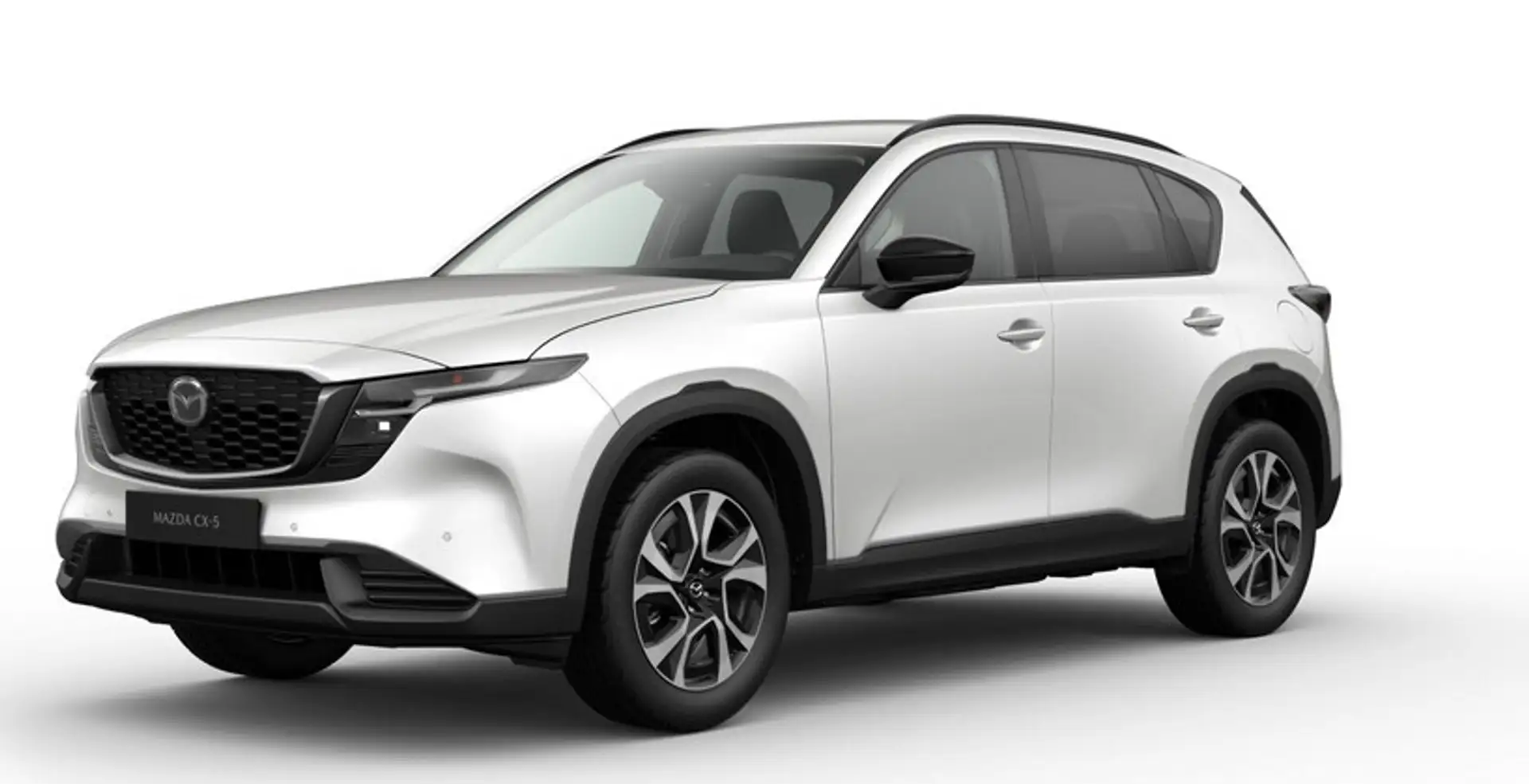 Mazda CX-5 e-Skyactiv G141 MHEV Centre-Line Aut. Weiß - 1