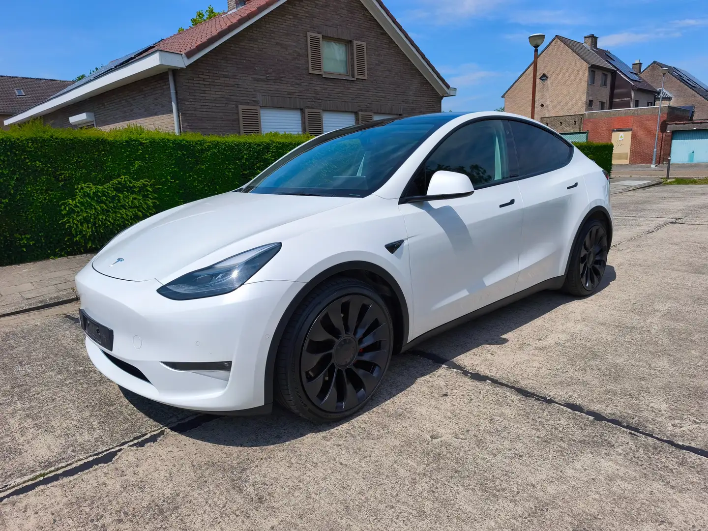 Tesla Model Y Performance AWD - 2022 - autopilot - btw Білий - 1