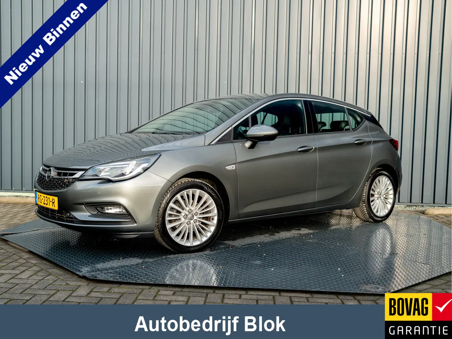 Opel Astra 1.4T 150Pk Innovation | Keyless | Trekhaak afnb. | Grijs - 1