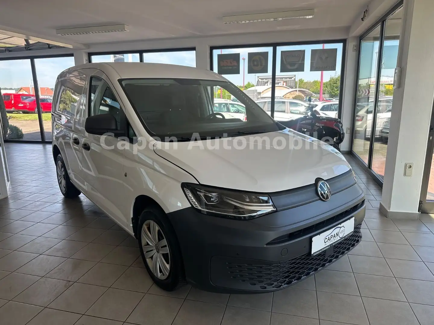 Volkswagen Caddy Cargo EcoProfi 1.Hand/Klima/Scheckheft/PDC Blanc - 1