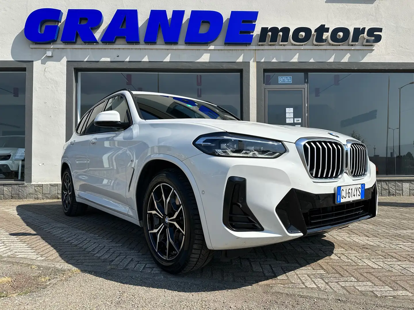 BMW X3 X3 xdrive20d mhev 48V Msport auto Blanc - 1