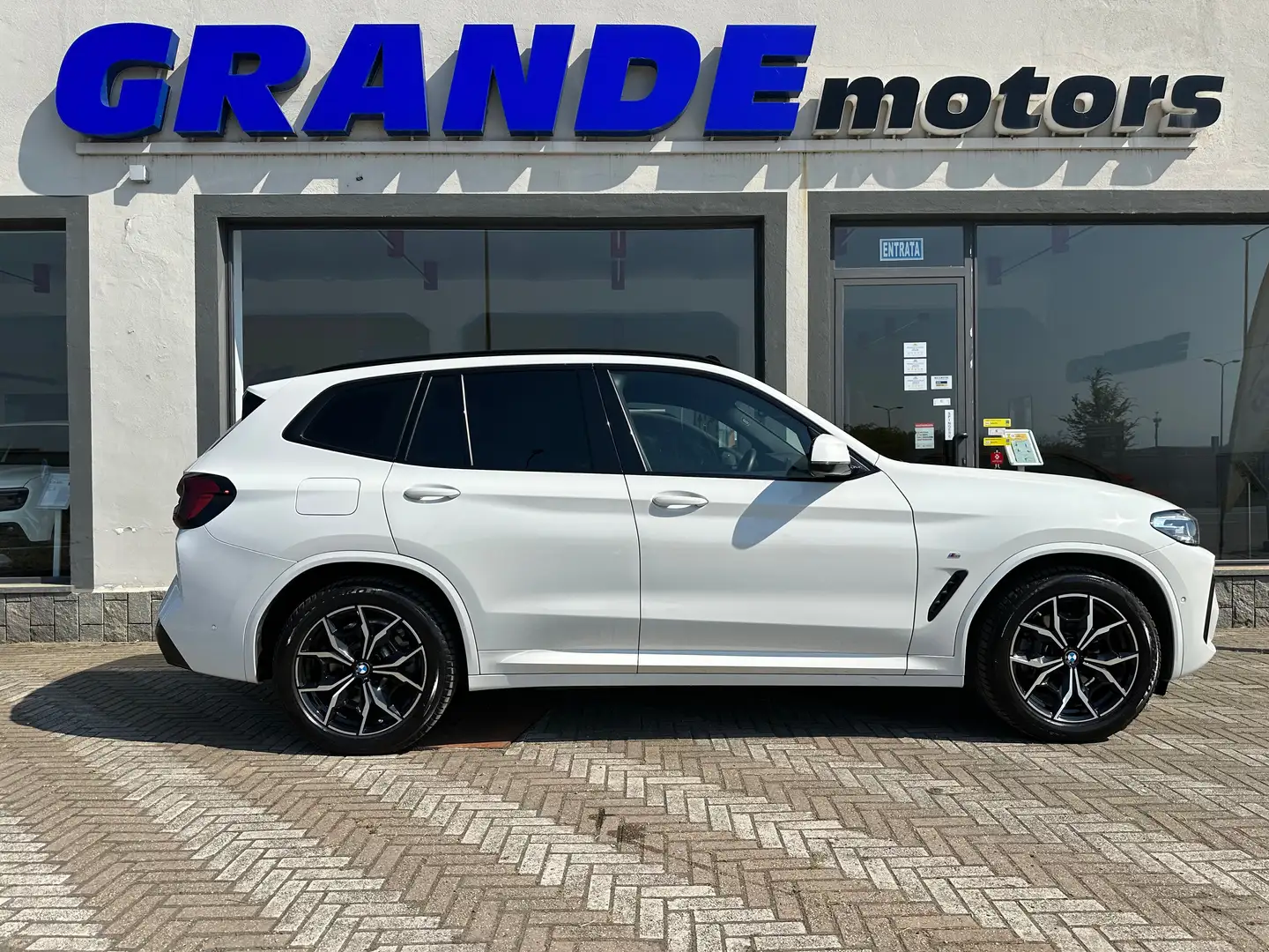 BMW X3 X3 xdrive20d mhev 48V Msport auto Blanc - 2