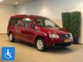 Volkswagen Caddy Maxi Rolstoelauto 5+1 Rolstoel geschikt Rouge - thumbnail 1