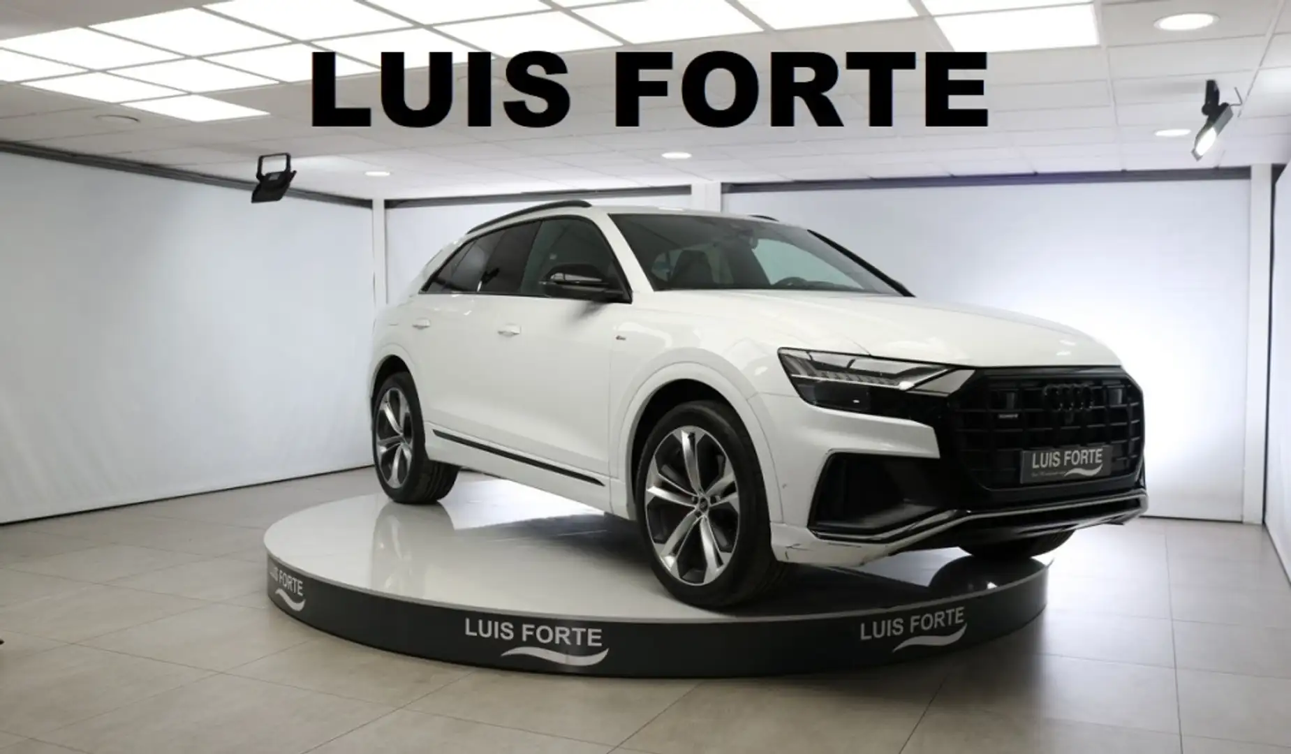 Audi Q8 50 TDI S line plus quattro tiptronic Blanco - 1