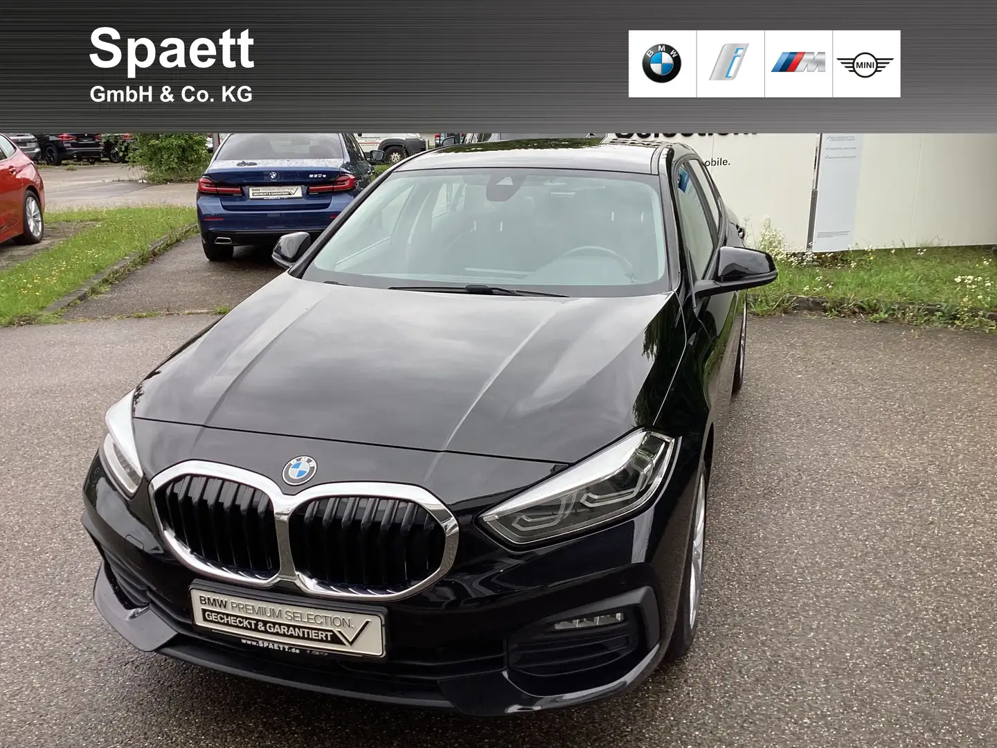 BMW 118 d Hatch Advantage DAB LED WLAN Tempomat Shz Noir - 1