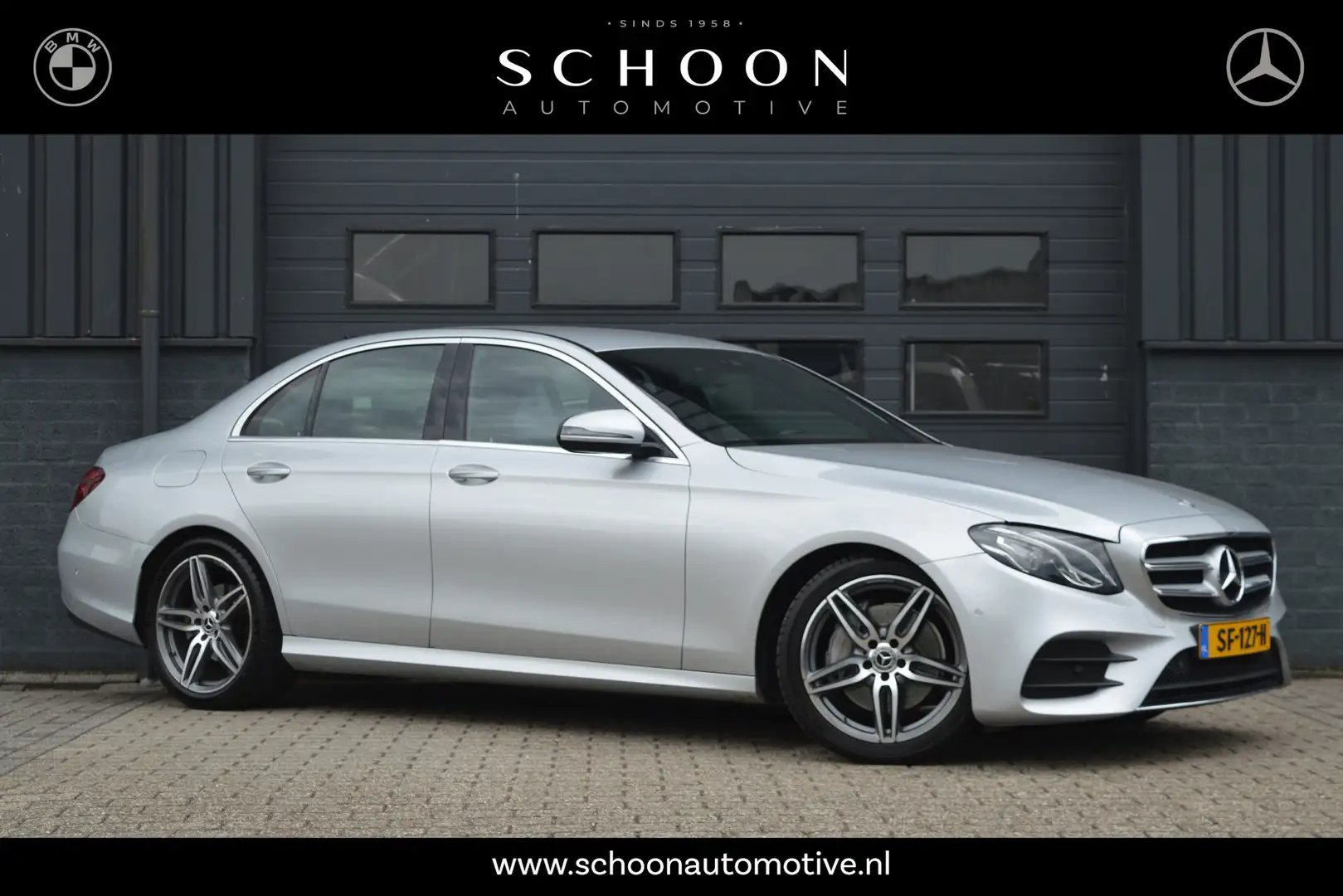 Mercedes-Benz E 200 Business Solution AMG | ORG. NL | CAMERA | SFEERVE Gris - 1