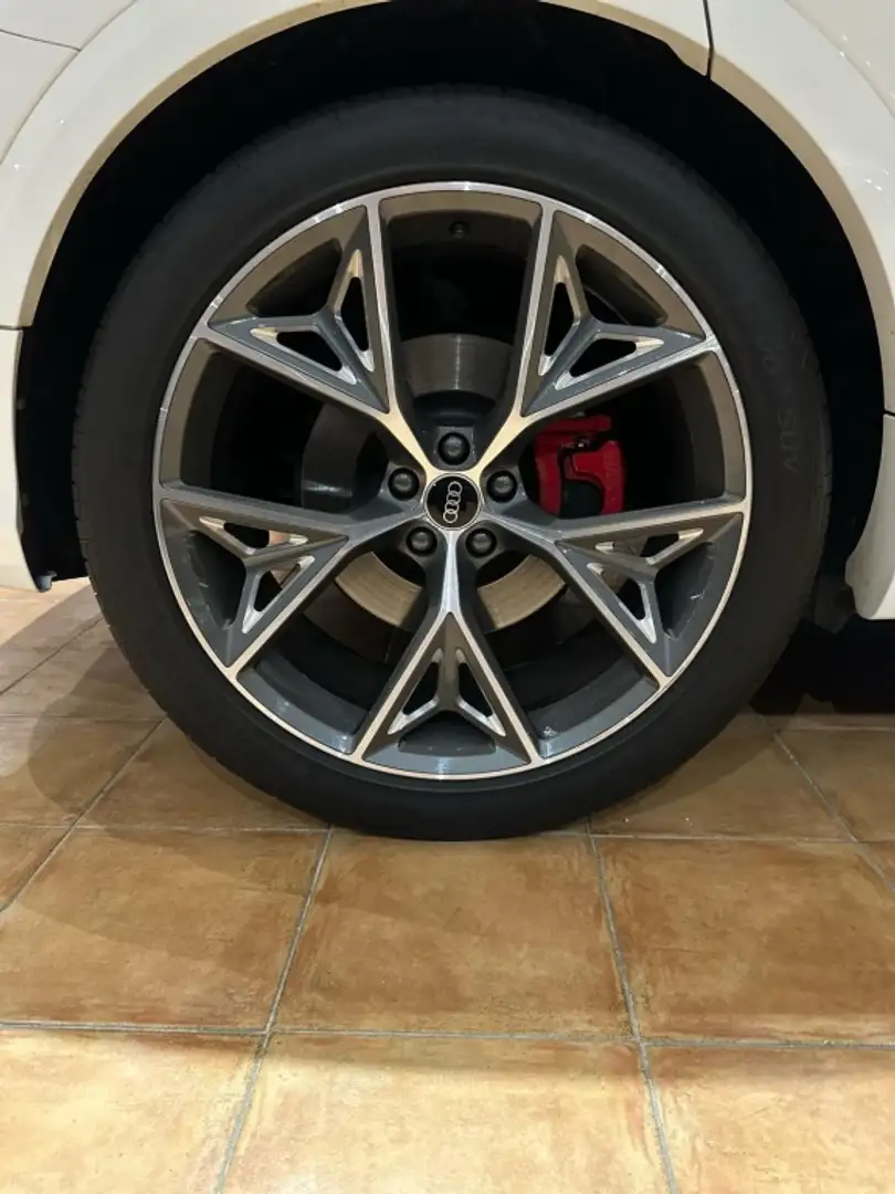 Audi Q8 55 TFSIe S line plus quattro Blanc - 2