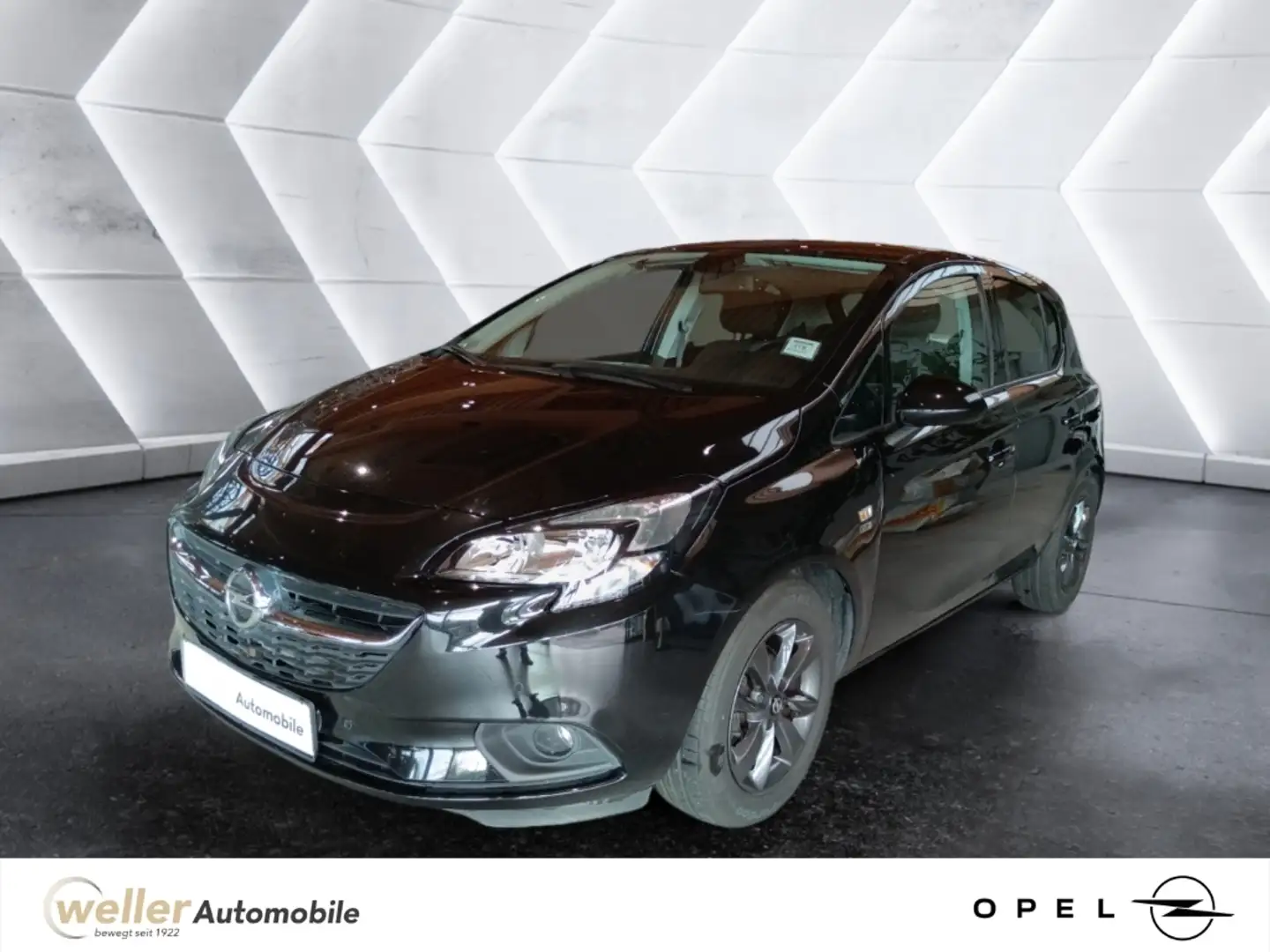 Opel Corsa E 1.4 ''120 Jahre'' Rückfahrkamera Sitzheizung App Schwarz - 1