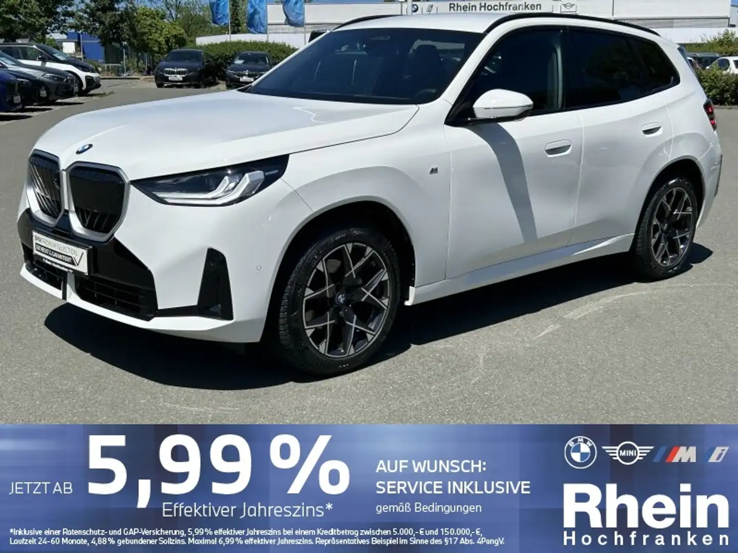 BMW X3 20 xDrive M Sportpaket G45 HUD 360 MEMORY Weiß - 1