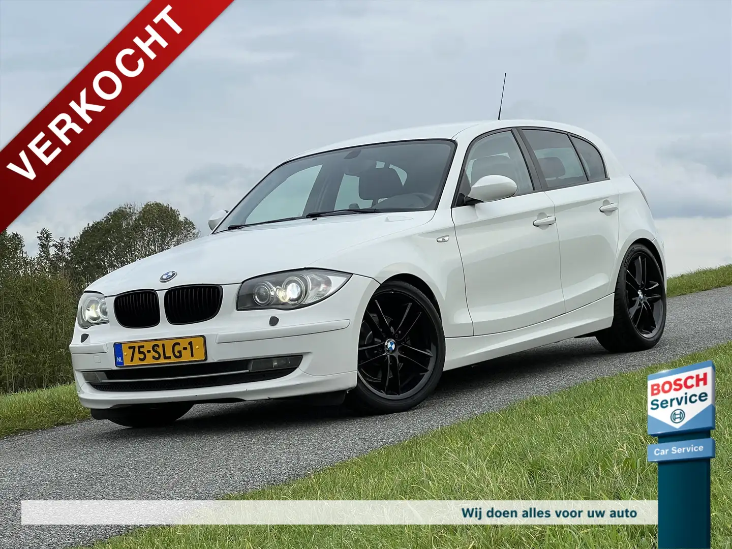 BMW 120 1-Serie 120i 170PK / Stoelverwarming / Cruise cont Wit - 1