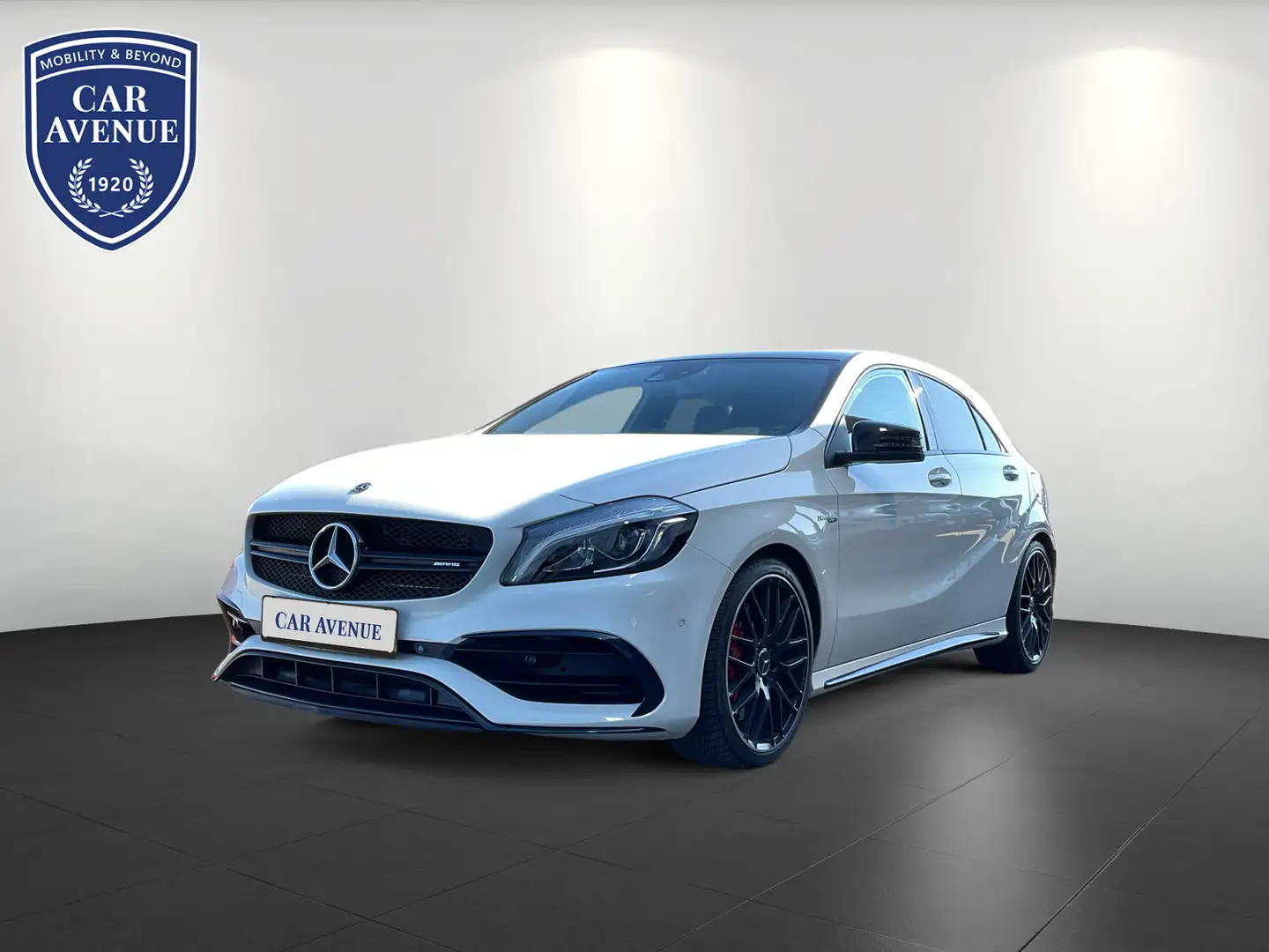 Mercedes-Benz A 45 AMG 4Matic /Klappen/Schiebedach/Kamera/Navi Bílá - 1