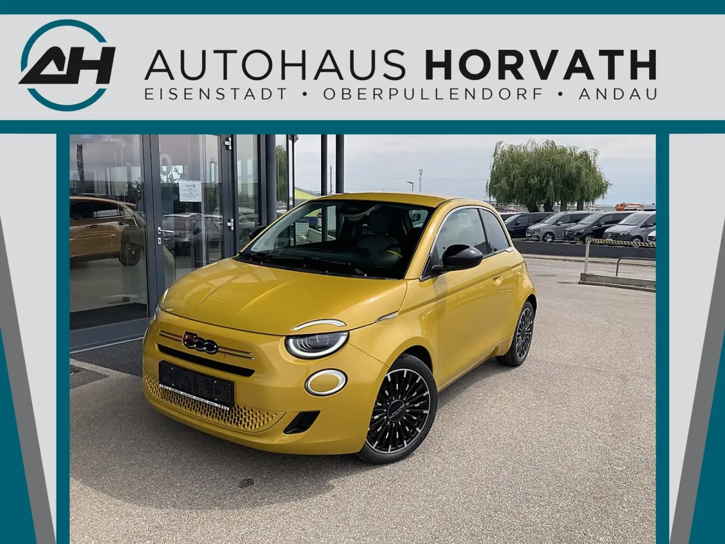 Fiat 500 Hatchback Hybrid Icon Gelb - 1
