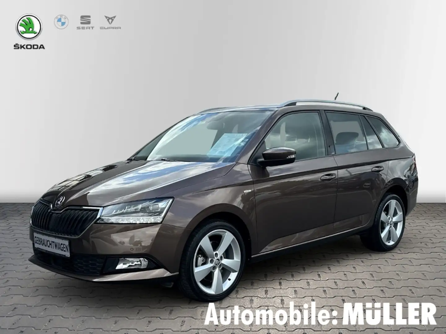 Skoda Fabia Combi Soleil 1.0 TSI 81 kW*NAVI*LED*Bluetooth*Sitz Braun - 1