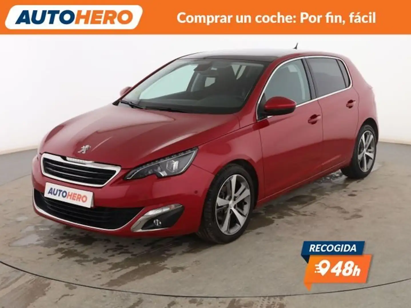 Peugeot 308 1.6e-HDI Allure Rojo - 1