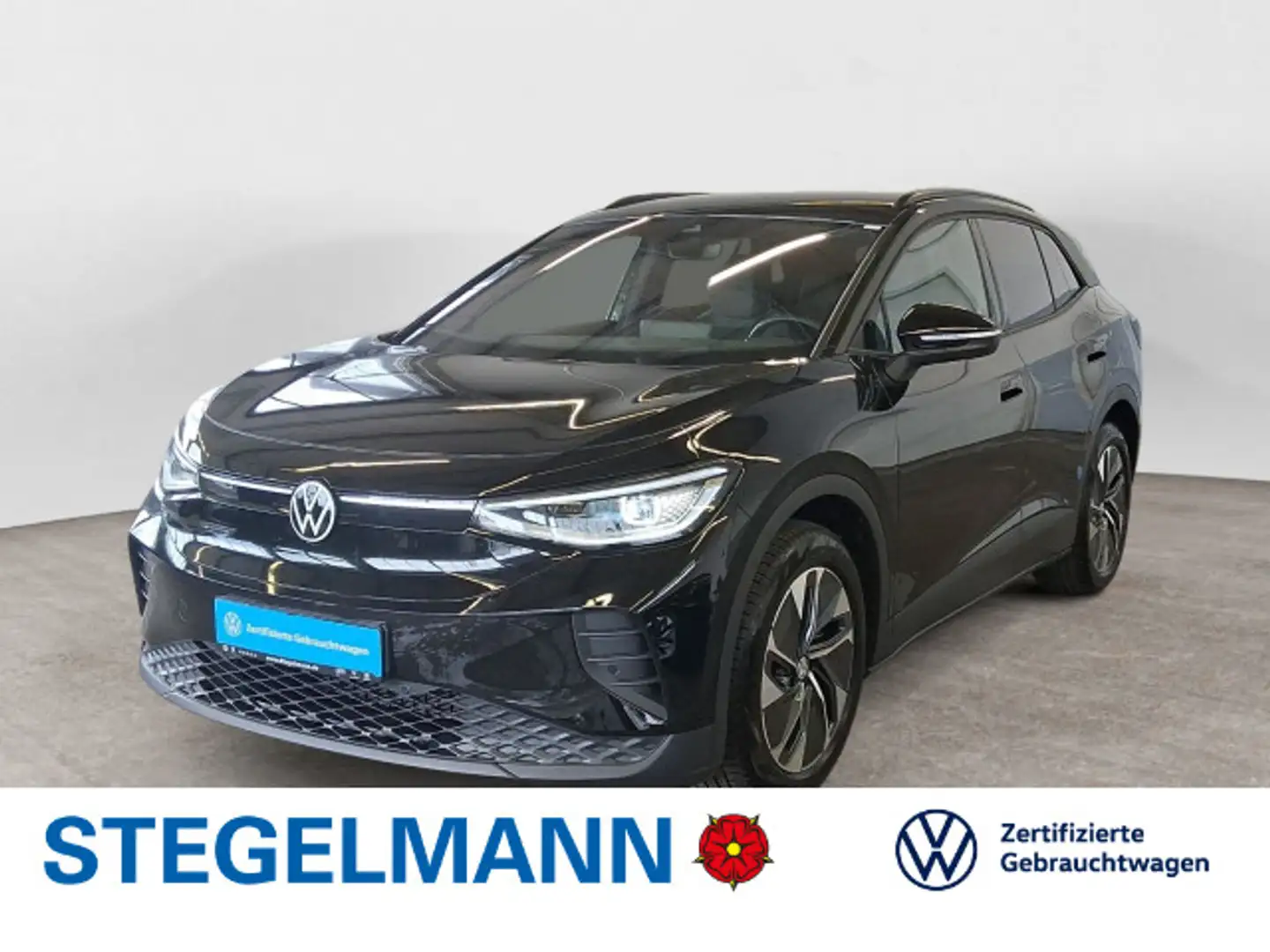 Volkswagen ID.4 Pure 125kW/52kWh *Infotainment-Paket*AHK*+3 Schwarz - 1