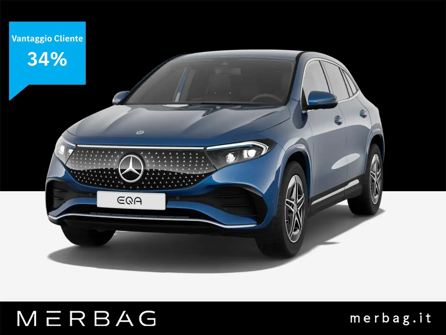 Mercedes-Benz EQA 250 + AMG Line Advanced Azul - 1