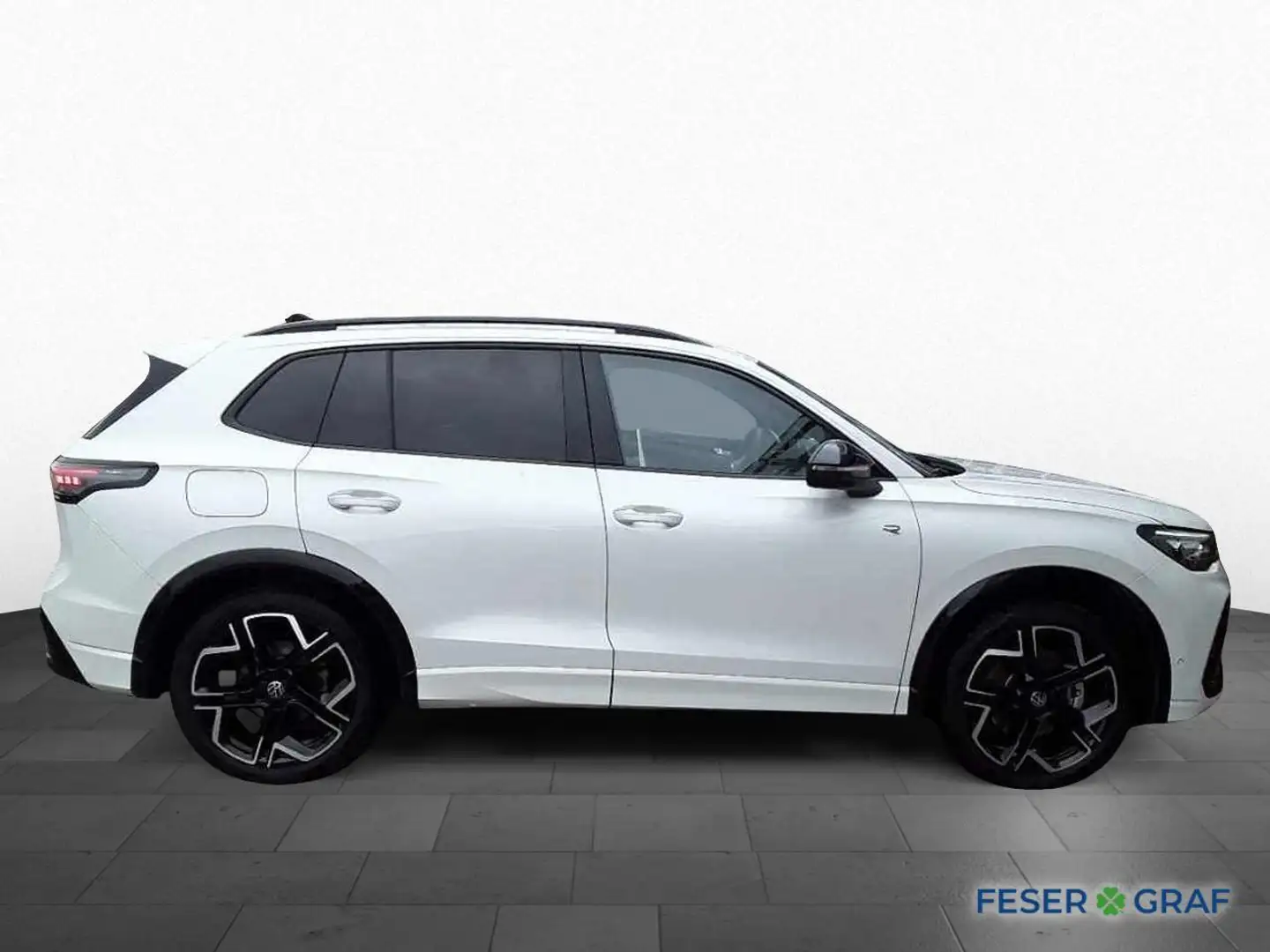 Volkswagen Tiguan 2.0 TDI DSG R-Line BLACK NAVI IQ.LIGHT Weiß - 2