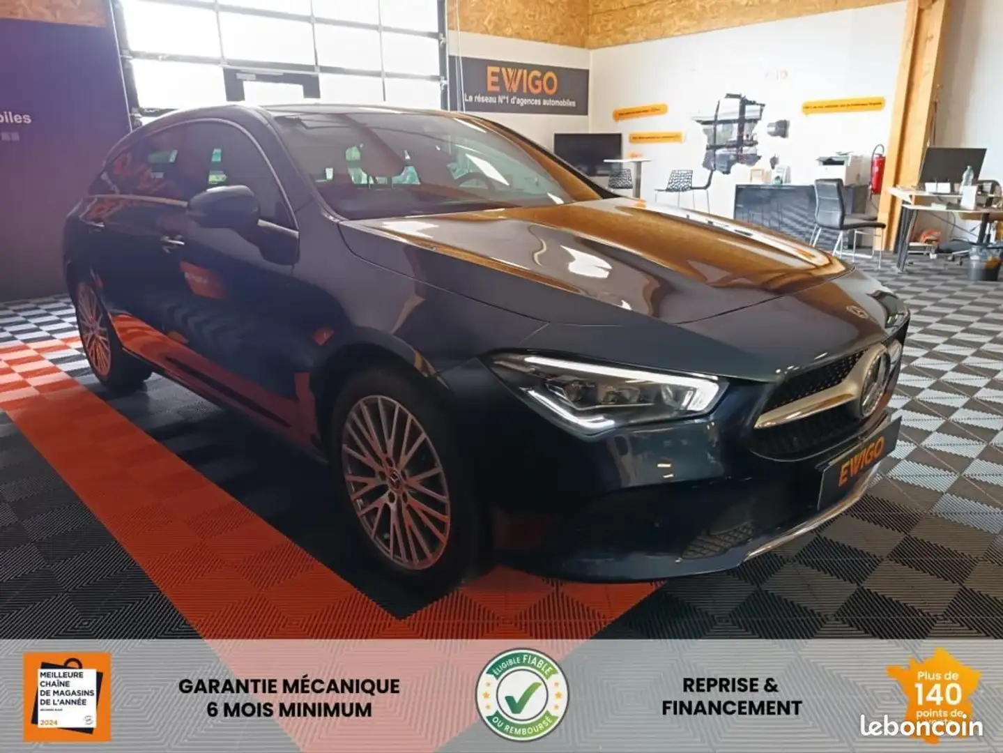 Mercedes-Benz CLA 250 Mercedes Classe 250 1.3 E 218H 160 EQ-POWER PHEV H Bleu - 1