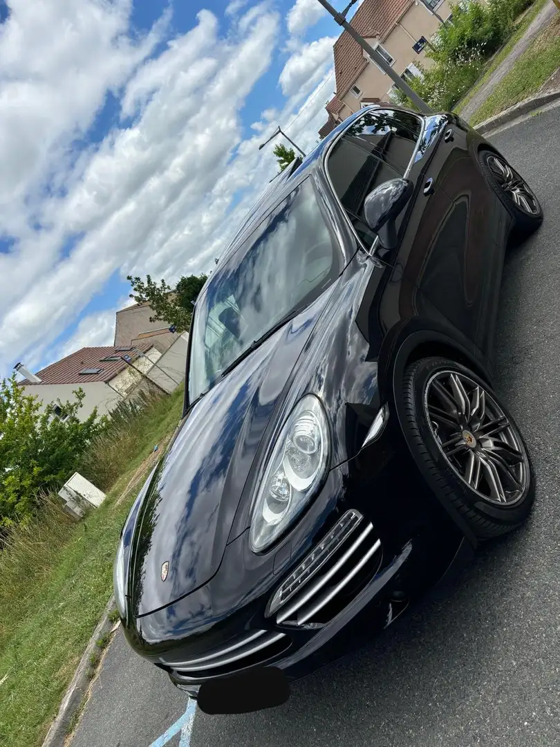 Porsche Cayenne 3.0D V6 Tiptronic S A Noir - 1