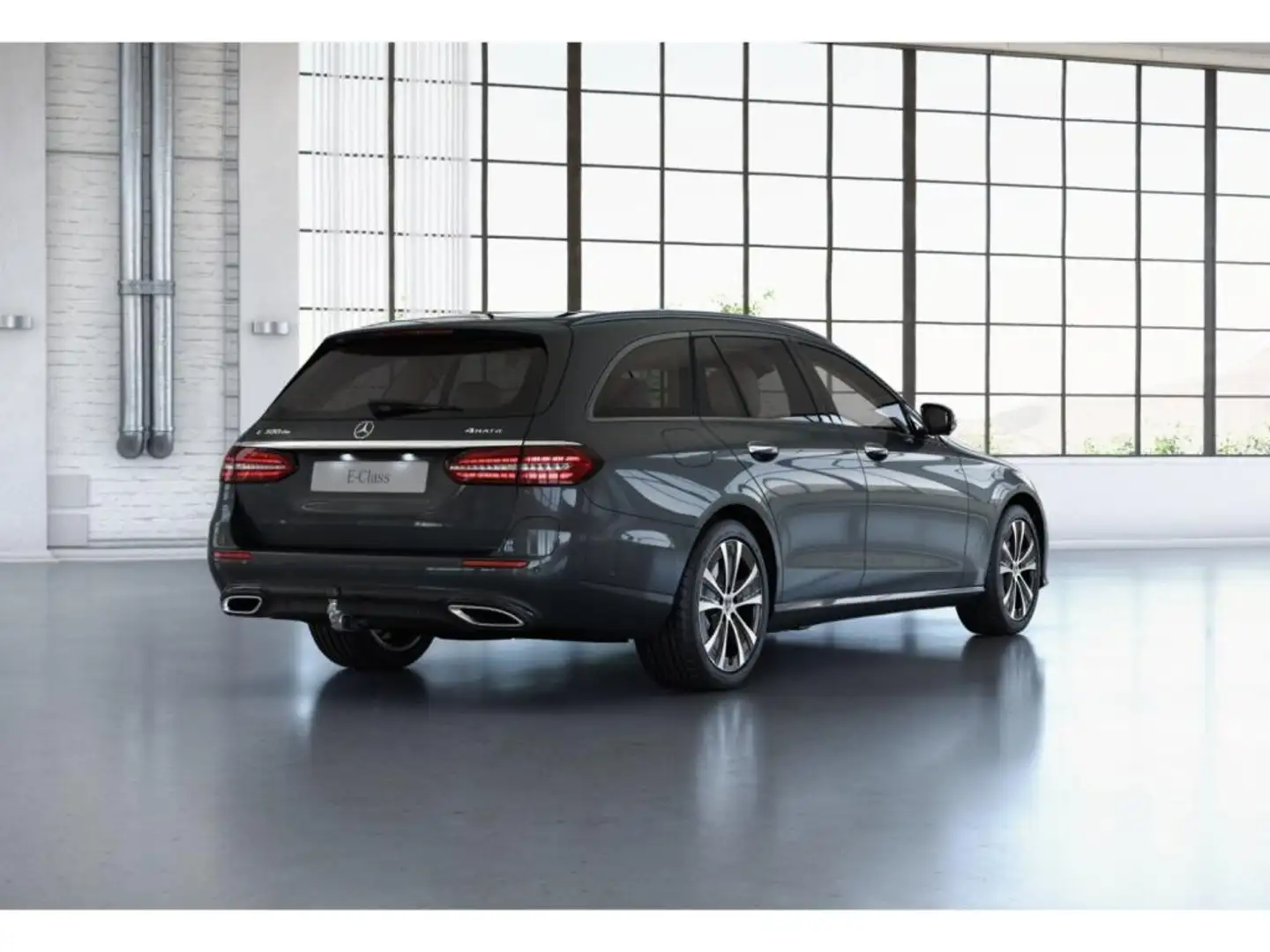 Mercedes-Benz E 300 de 4M T Exclusive/Pano/AHK/HUD/Night/360° Grau - 2
