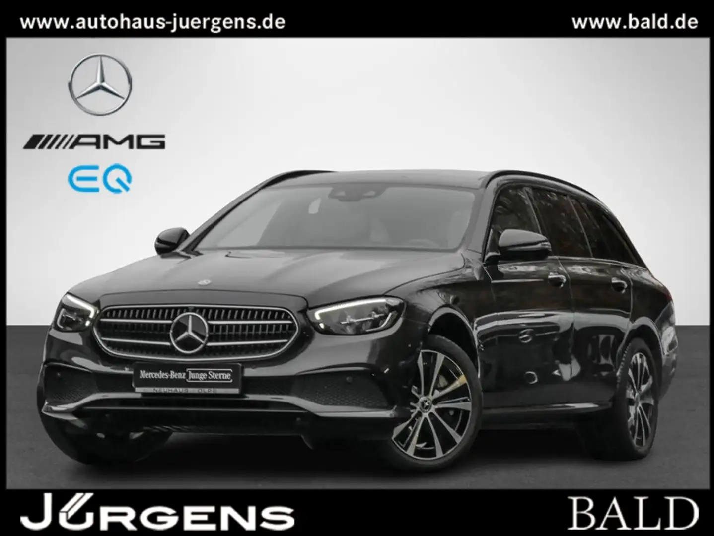 Mercedes-Benz E 300 de 4M T Exclusive/Pano/AHK/HUD/Night/360° Grau - 1
