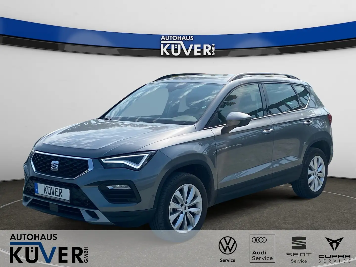 SEAT Ateca Style 1,5 TSI DSG Navi+ACC+LED+Shzg.+17´´ Grau - 1