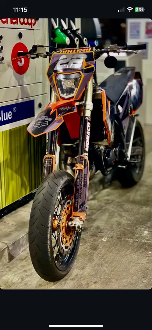 KTM 125 EXC Naranja - 2