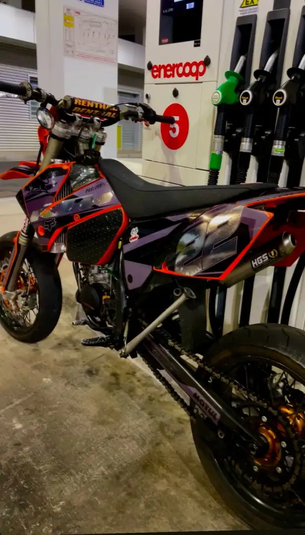 KTM 125 EXC Naranja - 1