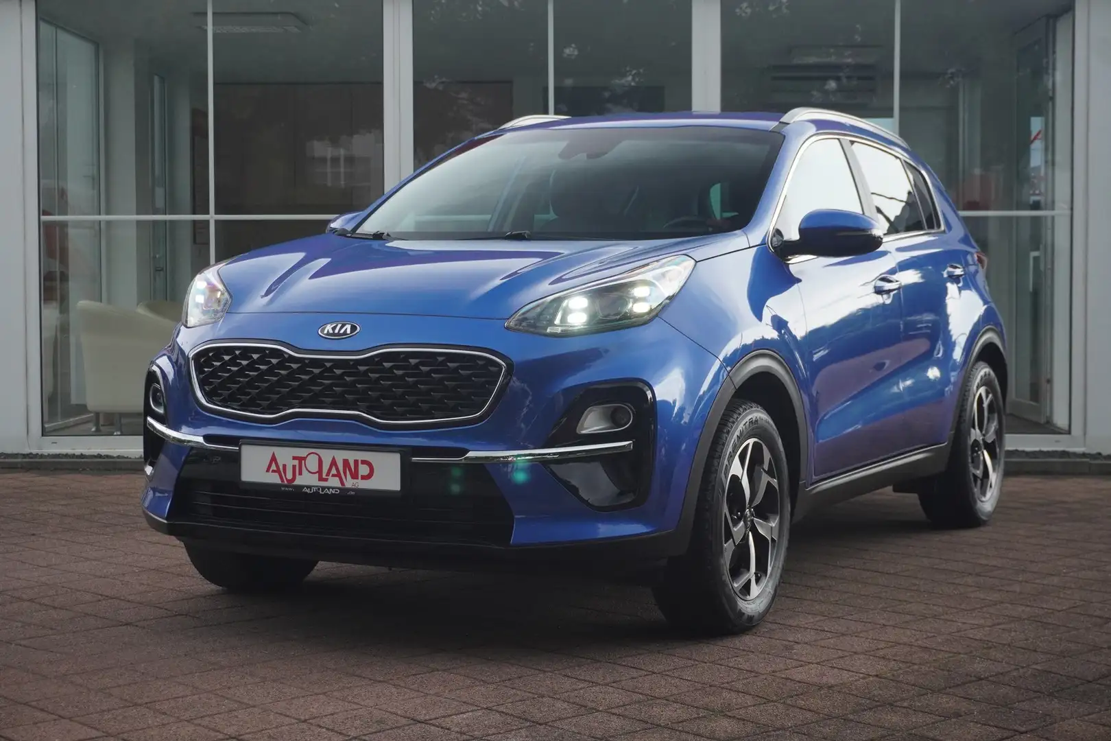 Kia Sportage 1.6 Dream Team LED Navi Leder Kamera Blau - 2