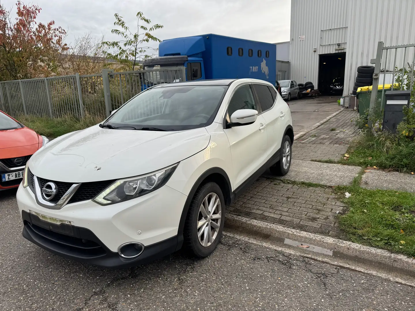 Nissan Qashqai Qashqai 1.5 dCi 2WD Acenta Blanc - 1