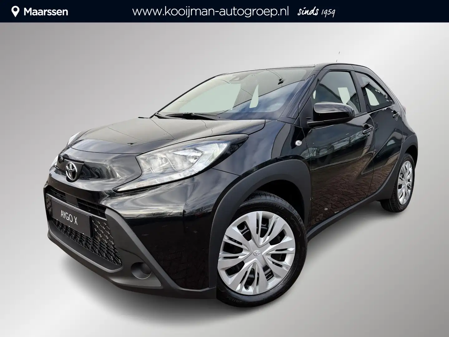 Toyota Aygo X 1.0 VVT-i MT Play,Apple Carplay Android Auto Adapt Zwart - 1