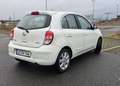 Nissan Micra Weiß - thumbnail 2