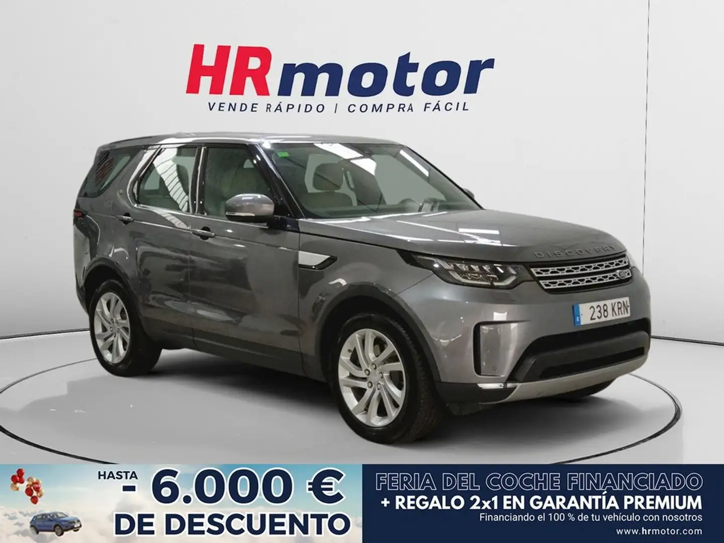 Land Rover Discovery 2.0SD4 HSE Aut. Gris - 1