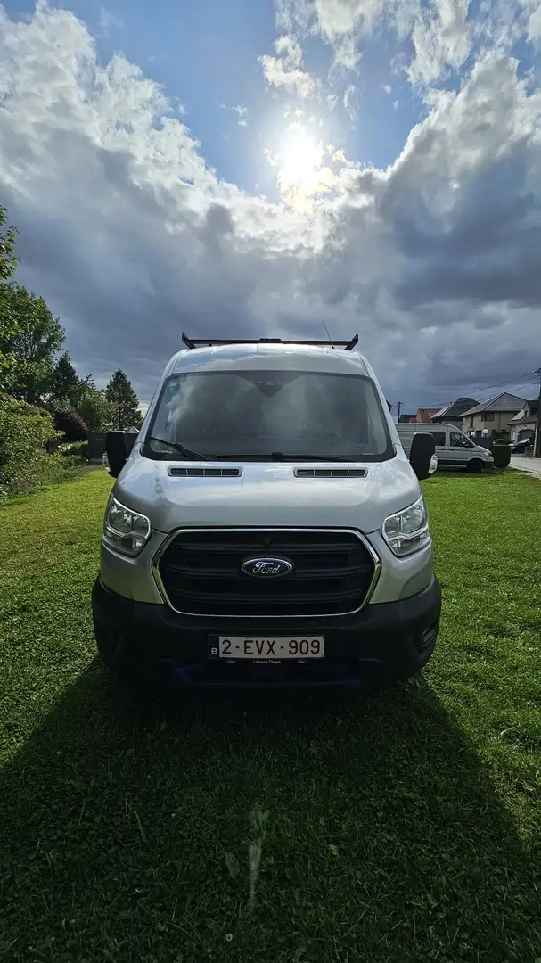 Ford Transit 410 L3H2 HA (15-Si.) Trend Grijs - 1