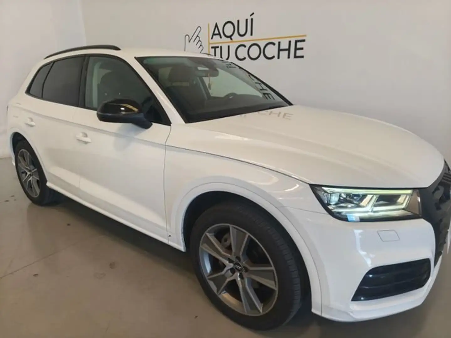 Audi Q5 35 TDI Black line quattro-ultra S tronic 120kW Blanc - 2